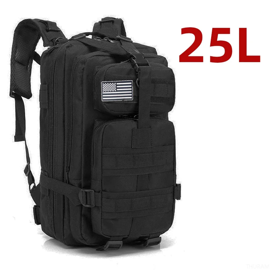 13Inch / 17.3Inch Waterproof Trekking Fishing Hunting Bag Backpack Outdoor Rucksacks Tactical Camping Hiking Bag