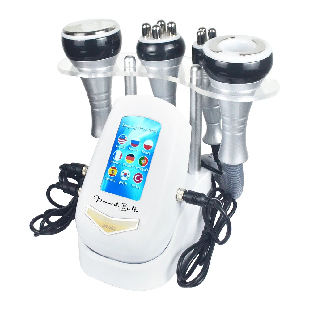 Missqueeny  40K 4IN1 Cavitation  Body Slimming Machine Beauty Device Facial Massager Skin Tighten Face Lifting Vacuum Suction