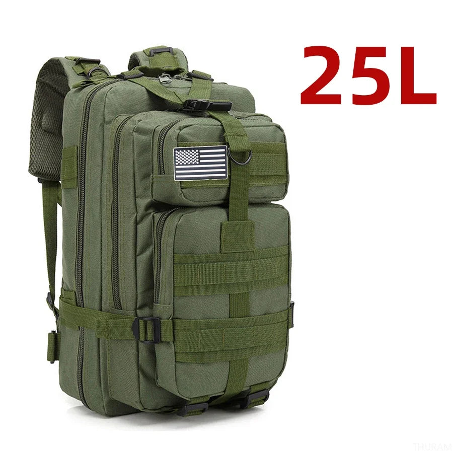 13Inch / 17.3Inch Waterproof Trekking Fishing Hunting Bag Backpack Outdoor Rucksacks Tactical  Camping Hiking Bag