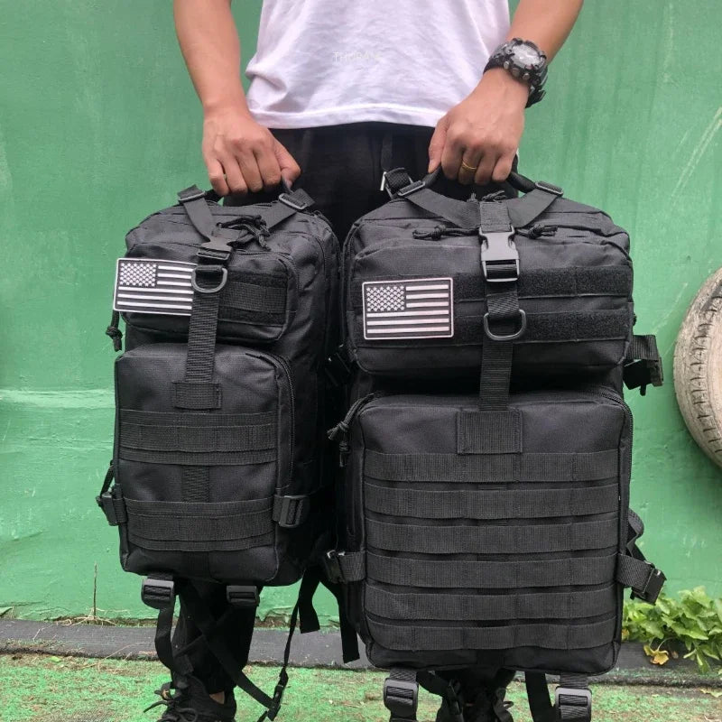 13Inch / 17.3Inch Waterproof Trekking Fishing Hunting Bag Backpack Outdoor Rucksacks Tactical  Camping Hiking Bag