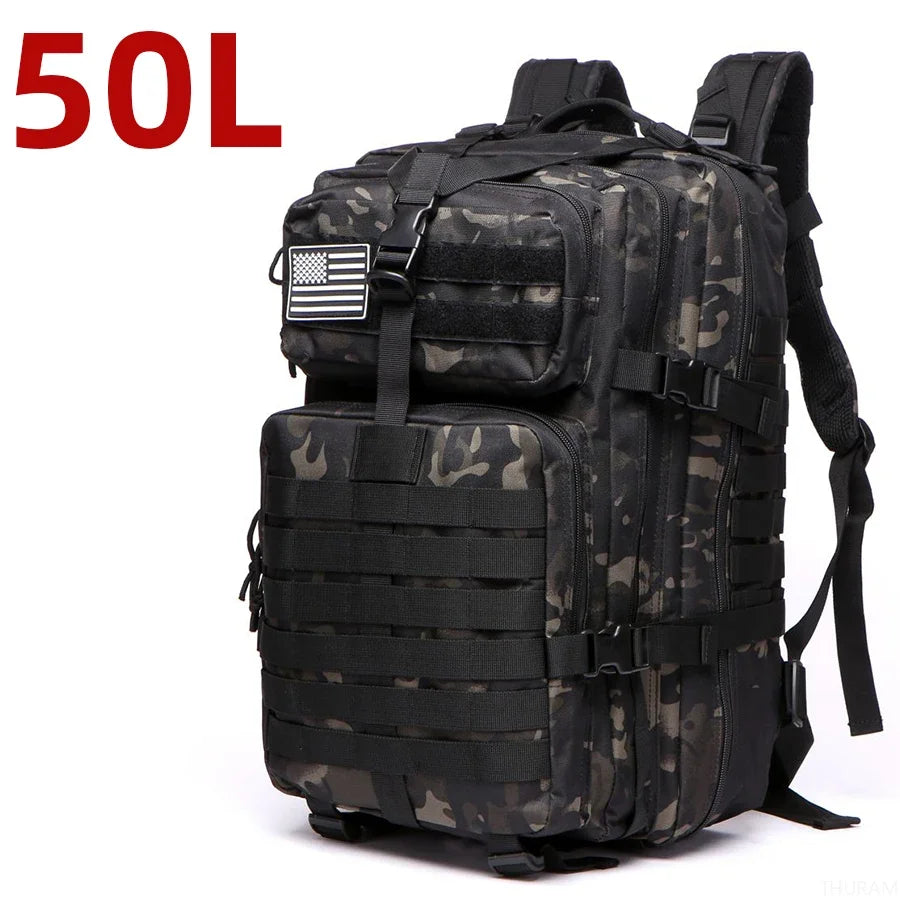 13Inch / 17.3Inch Waterproof Trekking Fishing Hunting Bag Backpack Outdoor Rucksacks Tactical  Camping Hiking Bag