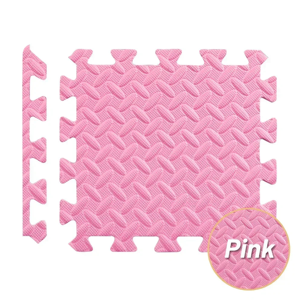 1-20PCS Soft Foam Interlocking Carpet Tiles - Non-Slip Puzzle Floor Mats Ideal for Home Gym and Baby Playroom  Rugs for Bedroom