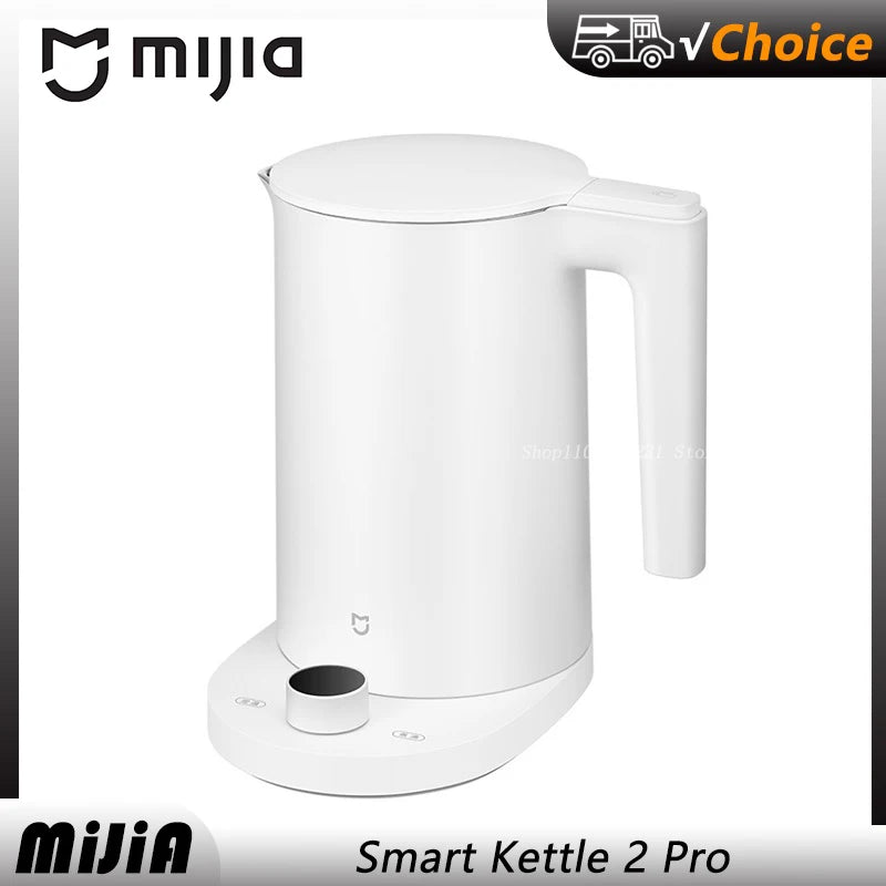 Original MIJIA Smart Kettle 2 Pro Electric Kettles Kitchen Appliances LED Display 24H Intelligent Temperature Constant MIJIAapp