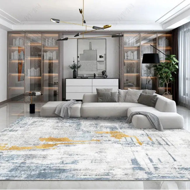 Modern Simplicity Carpets Living Room Sofas Coffee Tables Rugs Nordic Light Luxury Decoration Bedroom Carpet Study Cloakroom Rug