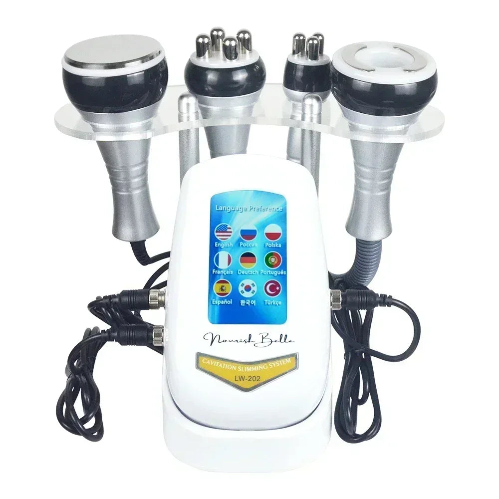 Missqueeny  40K 4IN1 Cavitation  Body Slimming Machine Beauty Device Facial Massager Skin Tighten Face Lifting Vacuum Suction