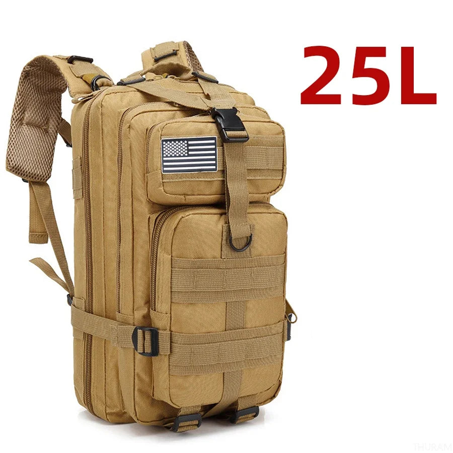 13Inch / 17.3Inch Waterproof Trekking Fishing Hunting Bag Backpack Outdoor Rucksacks Tactical  Camping Hiking Bag