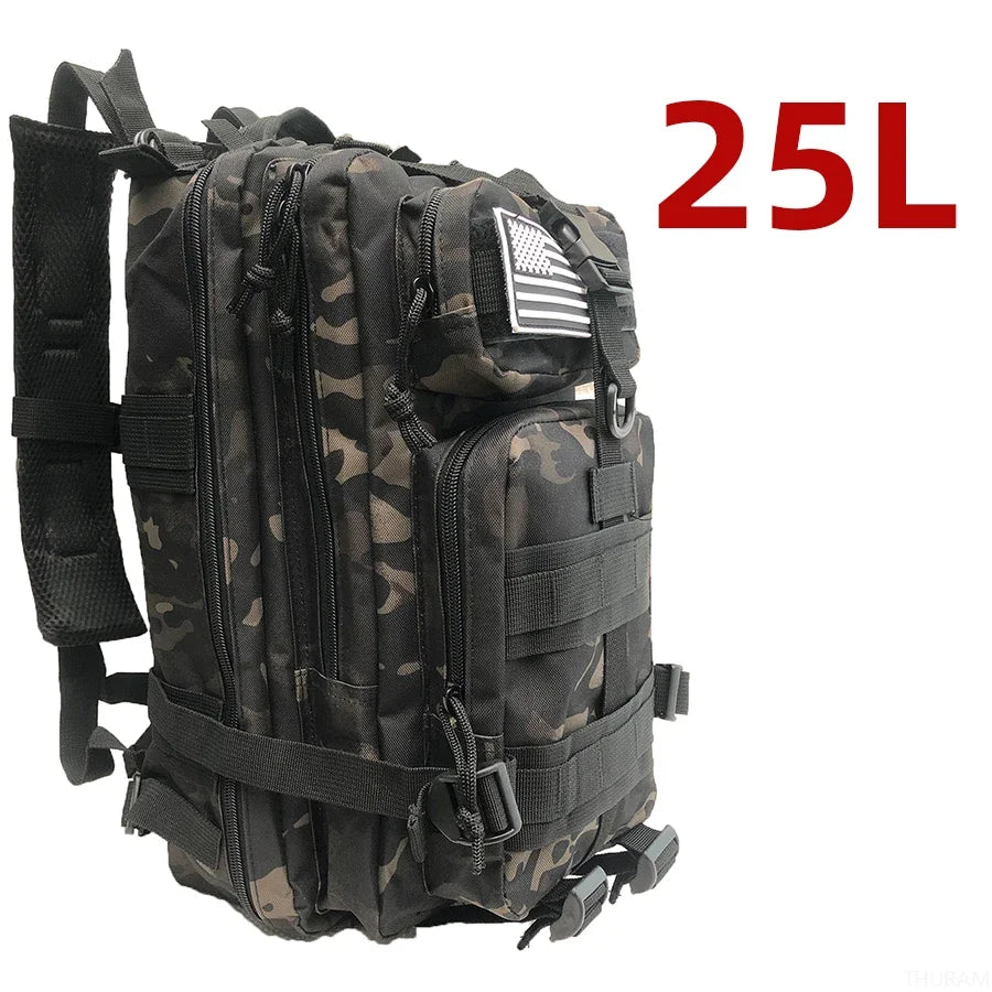 13Inch / 17.3Inch Waterproof Trekking Fishing Hunting Bag Backpack Outdoor Rucksacks Tactical  Camping Hiking Bag