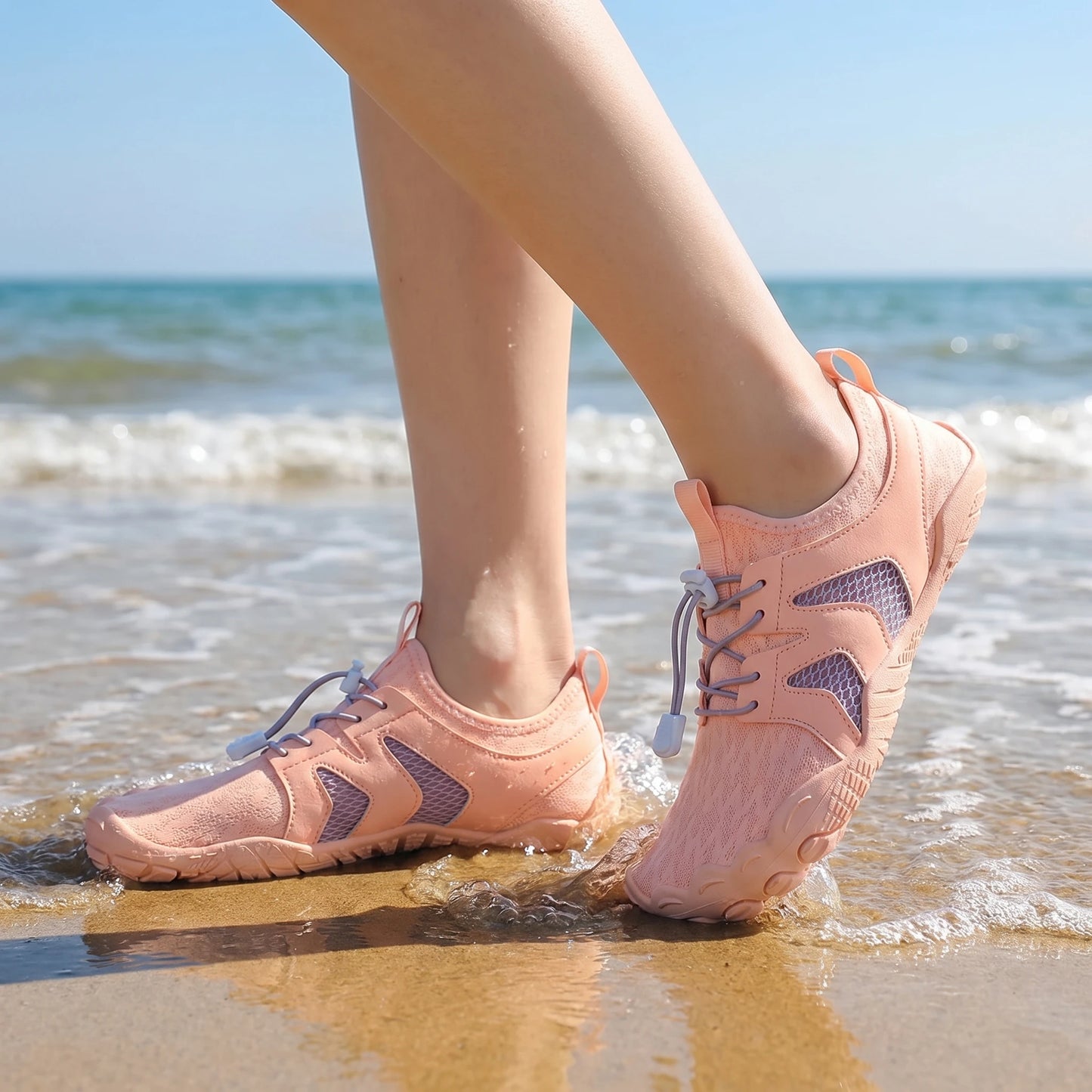 Anti-Slip Aqua Shoes Outdoor Quick-Dry Barefoot Water Shoes For Women Men Lightweight Sports Sneakers Wading Swimming Shoe