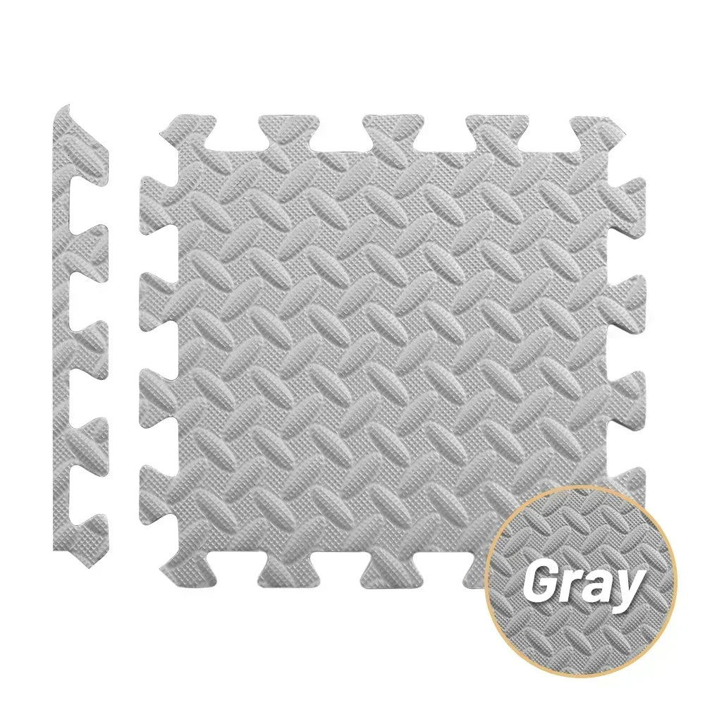 1-20PCS Soft Foam Interlocking Carpet Tiles - Non-Slip Puzzle Floor Mats Ideal for Home Gym and Baby Playroom  Rugs for Bedroom