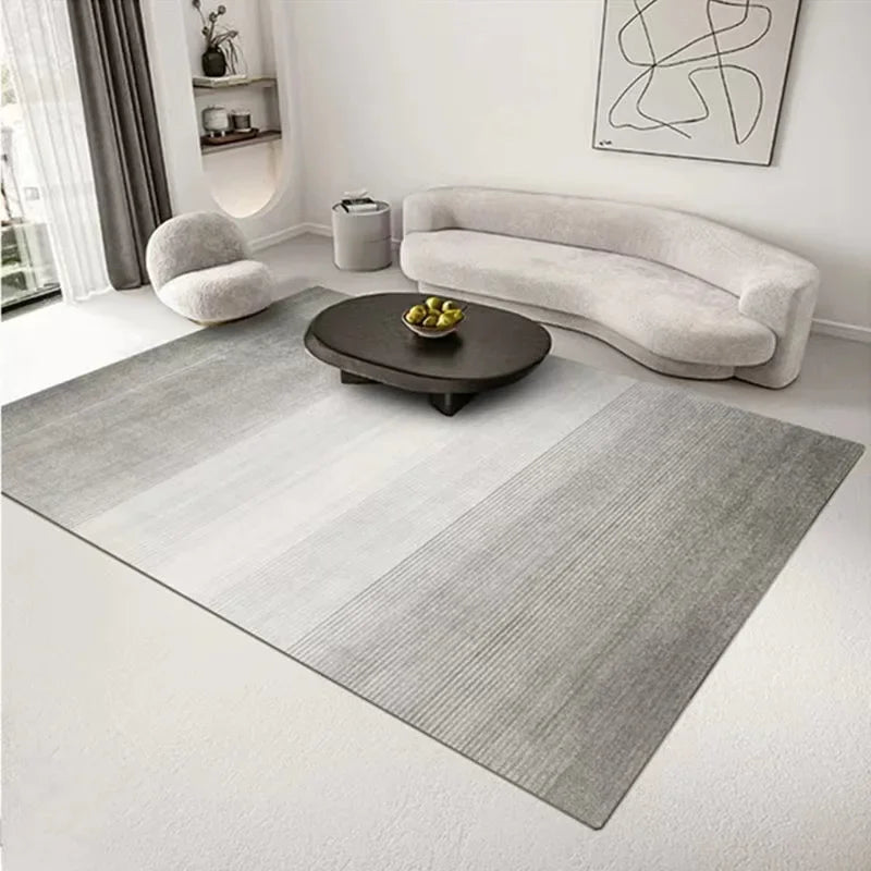 Light Luxury Rugs for Bedroom Large Area Living Room Decoration Carpet Washable Bedside Soft Floor Mat Anti-slip Cloakroom Rug