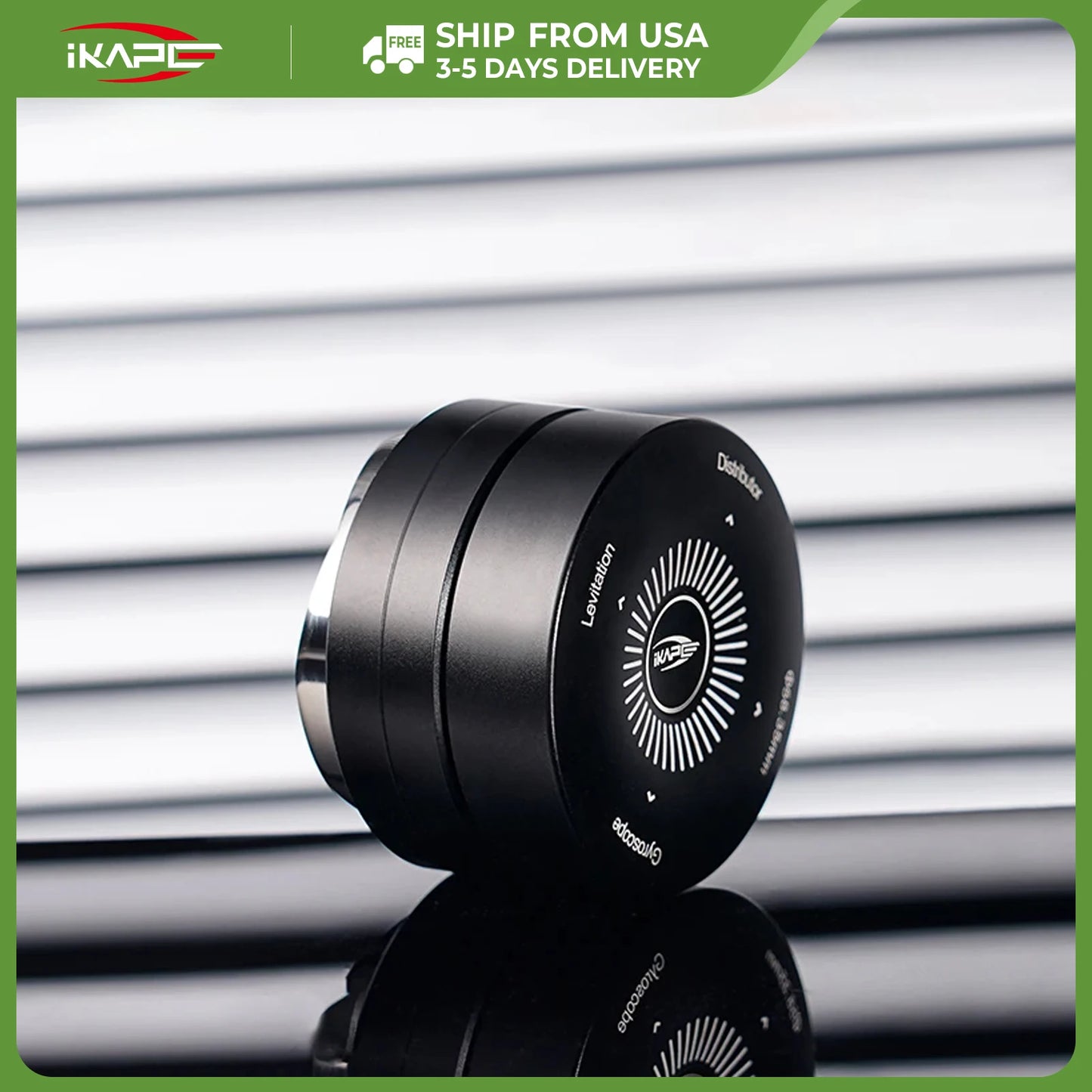 IKAPE Dual Bearings Espresso Distributor 51mm 54mm 58mm For Coffee Accessories Coffee Leveler Breville Barista Accessories