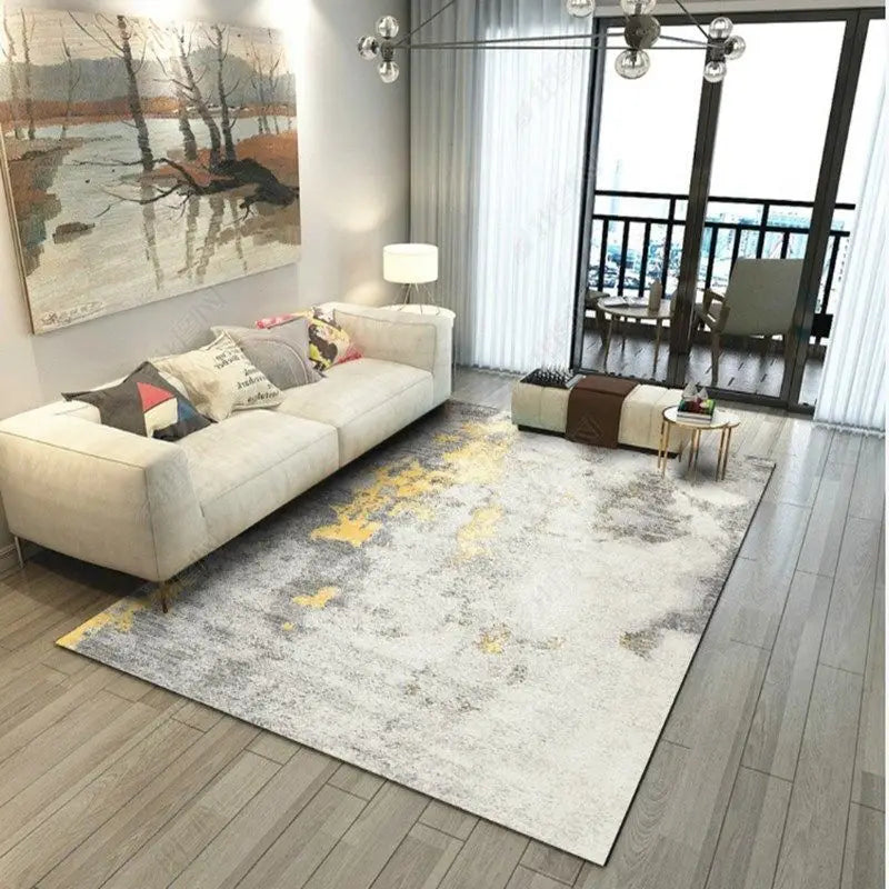 Modern Simplicity Carpets Living Room Sofas Coffee Tables Rugs Nordic Light Luxury Decoration Bedroom Carpet Study Cloakroom Rug