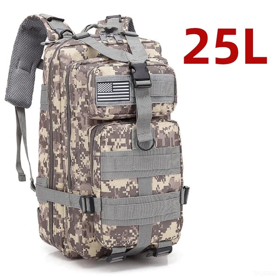 13Inch / 17.3Inch Waterproof Trekking Fishing Hunting Bag Backpack Outdoor Rucksacks Tactical  Camping Hiking Bag