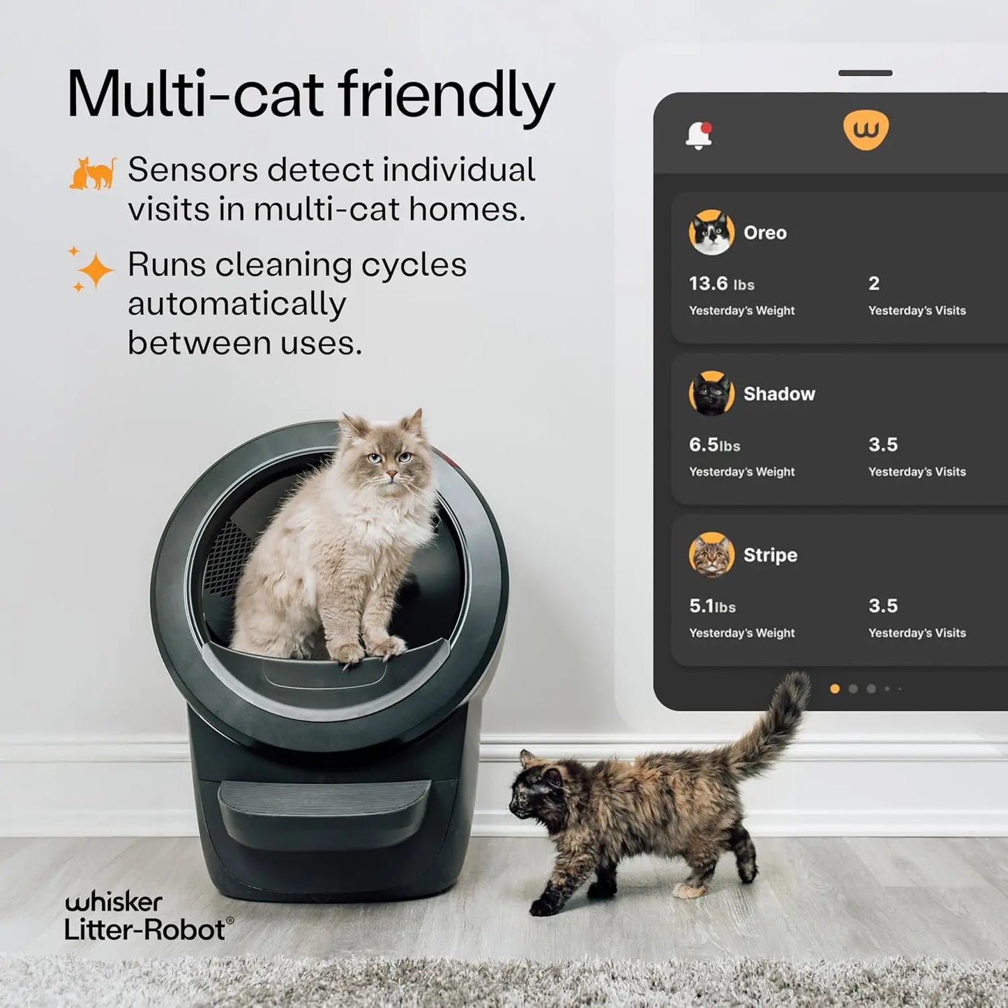 Litter-Robot 4 Supply & Accessory Bundle by , Black- Automatic Self-Cleaning Cat Litter Box, Includes Litter-Robot, Customized