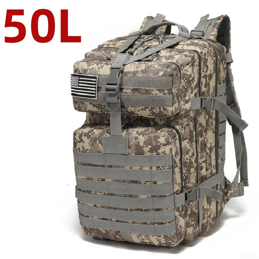 13Inch / 17.3Inch Waterproof Trekking Fishing Hunting Bag Backpack Outdoor Rucksacks Tactical  Camping Hiking Bag