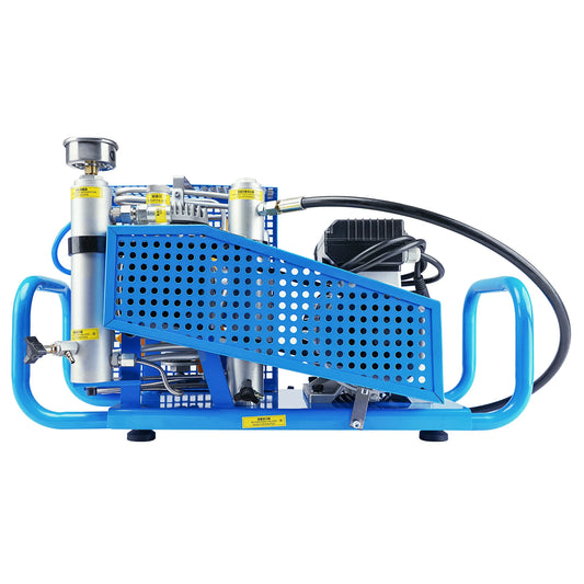 TUXING TXESB041 100L/min 4500Psi PCP Air Compressor 300Bar High Pressure Scuba Compressor Diving Compressor PCP Rifle 0-12L Tank